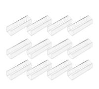 VALICLUD 12pcs Plastic Laboratory Sample Cuvettes 4.5ml with 10mm Pathlength for Precise Analysis and Water Testing, High Transmittance Material Suitable for Educational Lab Use
