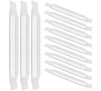 VALICLUD 12pcs PVC Clock Hands Guard Cover Inner Diameter Wall Clock Hands Protection Box Anti-scratch Pressure-resistant Case for Quartz Accessories