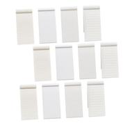 VALICLUD 12pcs Schedule Note Pad Portable Kraft Paper Notepads with Plenty Space Delicate Practical Design Khaki Colour for Education and Daily Planning