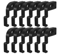 VALICLUD 12pcs Trash Can Ventilation Clips Plastic Garbage Bin Airflow Holders for Kitchen Bathroom Outdoor Use Installation Garbage Bin Lid Spacer for Odor Reduction and Freshness