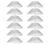 VALICLUD 14pcs Range Hood Mesh Kitchen Hood Filter Replacement round Grease Filter Stainless Steel Mesh Traps Grease Enhances Airflow for Extractor Fans in Kitchen
