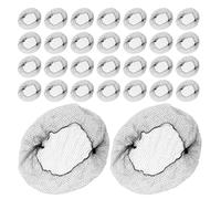 VALICLUD 150pcs Black Invisible Mesh Hair Nets for Ballet and Cheerleading Buns - Ultra-Fine Stretchy Elastic Edge Bun Cover Net for Professional Skaters and Cosplay