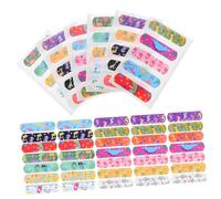 VALICLUD 150pcs Cartoon Flexible Adhesive Bandages for Breathable Pe Material Wound Patches Hemostasis and Protective Fingertip Bandages for Bleeding Control and Infection Prevention
