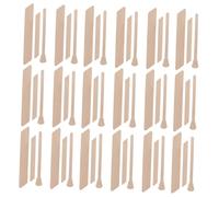 VALICLUD 150pcs Essential Hair Removal Tool Wax Strips for Face Waxing Sticks Applicator Spatulas Gentle for Facial Hair