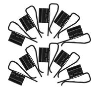 VALICLUD 15pcs Aquarium Pipe Clip Clamp Holder for 8-20mm Hose, Plastic Fish Tank Water Pipe Fixing Clamp, Air Pump and Filter Bucket Tube Holder Accessories for Aquarium Maintenance