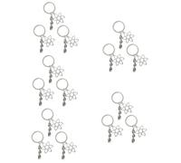VALICLUD 15pcs Chemistry Keychain Microscope and Flask Charms Unique for Biochemistry Teachers for Teacher Day Birthdays and Science Enthusiasts