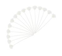 VALICLUD 15pcs Decorative Scent Diffuser Replacement Sticks Faux Flower Aroma Sticks for Continuous Fragrance Release Home Bathroom Commercial Spaces No Maintenance Required
