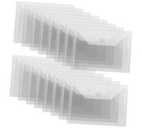 VALICLUD 15pcs Die Stamp Storage Bags Stencil Organizer Envelope Bag for Photo Postcard Coupon Collectibles