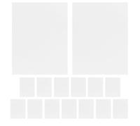 VALICLUD 15pcs Film Transparency Film Paper A4 Size Pet Material Fast Ink Absorption for Creating Stencils for Screen Printing and Advertising Prints