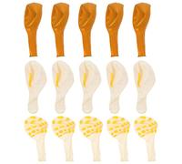 VALICLUD 15Pcs Hawaiian Themed Celebration Balloons Creative Pineapple Design Summer Party Decorations Photography Props for Festive Atmosphere