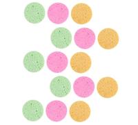 VALICLUD 15pcs Makeup Powder Rounded Cosmetics Woman Makeup Accessory Pads for Compact Powder