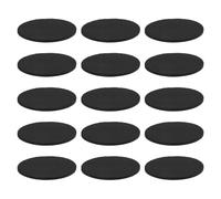VALICLUD 15pcs Pool Table Leg Pads Black Eva Cushioning Floor Protectors for Table Legs for Club and Game Room Use