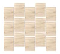 VALICLUD 15pcs Portable Karate Punching Board for Coaches, Beige Wood | Practice Consistency, School Gymnasium Training Prop, for Karate Strikes and Taekwondo Techniques
