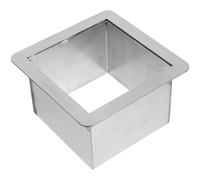VALICLUD 160A Drop in Trash Chute Grommet Waste Disposal for Kitchen Counter Stainless Steel Design Space Saving and Elegant for Home Office Use