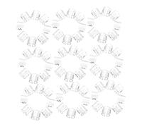 VALICLUD 160pcs Clothes Hanger Markers for Closet Organization Plastic Separation Labels Xs Easy Remove Clips for Neat Wardrobe Sorting and Stylish Clothing Identification