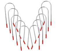 VALICLUD 16pcs Hot Curler Clips Durable Replacement Pins for Hot Rollers Secure Hair Styling Clips for Salon Home Use Comfortable Grip Quality