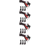 VALICLUD 16pcs Massage Machine Lead Wires Connect Cables for Therapy Machines Portable