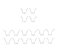 VALICLUD 16pcs Silicone Nose Pads for Glasses Slip Comfortable Eyewear Cushioning for Sunglasses and Boys and Girls Frames Reduces Discomfort and Slipping for Daily Use