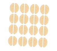 VALICLUD 18pairs Nose Pads for Glasses Comfortable and Gentle Eyeglasses Nose Gaskets for Sunglasses and Optical Frames Design