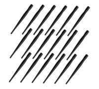 VALICLUD 18pcs Black Plastic Dip Pen Nib Holders with Universal Compatibility and Precise Line Control, Lightweight Professional Design Pen Holders for Comic Artists and Calligraphy