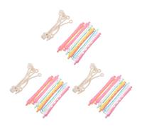 VALICLUD 18pcs Hair Perm Rods Set for DIY Hairdressing and Salon Use Plastic Cold Wave Rods 3.54 Inch with Versatile Design Easy to Use Quick Efficient Styling Hair Curlers