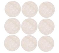 VALICLUD 18Pcs Natural Loofah Pads Facial Exfoliating Scrubbers Skin Friendly Face Cleaning Sponges for Men and Women Compact for Gentle Body and Neck Exfoliation