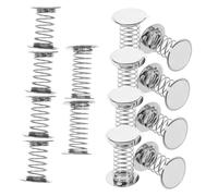VALICLUD 18Pcs Spring Base Wobble Doll Kit for DIY Crafting Creative Shake Head Bobbleheads for Car Dashboard Electric Bike and Motorcycle Decoration