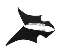VALICLUD 1pair Gothic Bat Hair Clips Comfortable Aesthetic Clips for Daily Wear Parties and Cosplay Unique Devil Wing Design for Girls Stylish Halloween Accessories