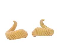 VALICLUD 1pair Halloween Decorative Headbands Sheep Horn Design Hair Ornaments for Parties Festivals Bright Color for Family Friends Celebrations Black
