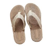 VALICLUD 1pair Japanese Style Breathable Slippers for Indoor Use Skid Sandals Toe Design Comfortable Footwear for Home and Leisure
