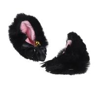 VALICLUD 1pair Lovely Cat Ear Hair Clip Cute Costume Accessory for Cosplay Halloween Christmas Parties Ear Barrette Elegant Design for Unique Dress-ups and Festive Celebrations