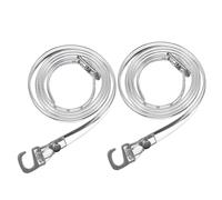 VALICLUD 1Pair Women's Transparent High Heel Shoe Straps with Loose Washable Detachable Accessories for Fit and Comfort