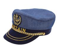 VALICLUD 1Pc Captain Sailor Hat for Men and Women Adjustable Hat Unique Design for Performances Halloween and Summer Outings and Fashionable Accessory