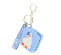VALICLUD 1pc Cartoon Keychain Wallet Pouch Keyring Cartoon Pattern Bag for Data Cables Accessories and More for Boys and Girls and Adults for Organizing The Go