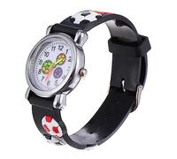 VALICLUD 1pc Cartoon Pattern Boys and Girls Wristwatch Football Design Strap for Boys and Girls Accurate Movement Stylish for School and Play