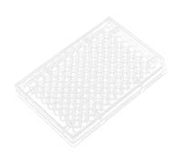 VALICLUD 1pc Clear Cell Culture Plate with Reaction Capacity Non Removable Flat Bottom Suitable for Laboratory Experiments High Temperature Resistance and Corrosion Resistant