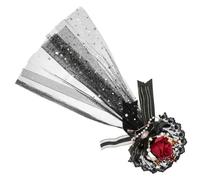 VALICLUD 1pc Creative Lolita Crown Headpiece Halloween Costume Accessory for Cosplay Photography and Parties Elegant and Unique Design Portable Lightweight Headdress for Women and Girls