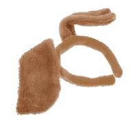 VALICLUD 1pc Dog Ear Hair Hoop Cute Plush Party Headband for Cosplay Festive Gatherings Themed Events Delicate Animal Ears Decoration Comfortable Chic Accessory