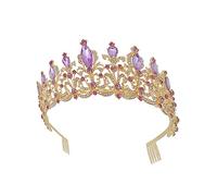 VALICLUD 1Pc Elegant Rhinestone Wedding Crown Headdress for Bride Decorative Bridal Accessory for Wedding Day Stylish and Durable with Design for Various Hairstyles