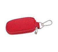 VALICLUD 1Pc Essential Oil Storage Bag Organizer Compact Holder for Bottles Durable and Stylish Design for Travel and Home Use Red Color with Compartments