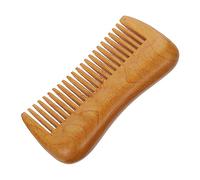 VALICLUD 1Pc Fine Toothed Wooden Comb Creative Static Hairdressing Tool Multi Purpose Massage Comb for Scalp Relief Hair Care Durable Boxwood Design for Styling