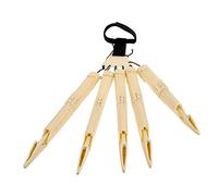 VALICLUD 1pc Horrible Devil Claw Halloween Ornament Scary Finger Accessory for Parties Spooky Decorative Plaything for Adults and Teens Fits Both Hands Lightweight Bendable Design