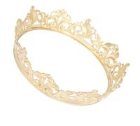 VALICLUD 1pc Men King Crown Queen Crown Metal Tiara Hair Decor for Birthday Parties