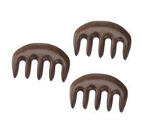VALICLUD 1pc Natural Sandalwood Massage Comb Durable Scalp with Five Tooth Design for and Relaxation present for Men and