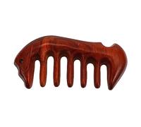 VALICLUD 1pc Premium Sandalwood Hair Detangling Comb for Scalp Massage Creative Meridian Brush Portable Lightweight Hairdressing Tool Elegant Design for Easy Styling Practical Natural Comb