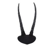 VALICLUD 1pc Retro Antelope Horn Shape Headdress Halloween Hair Accessories for Women Gothic and Decoration for Dress up and Cosplay Events