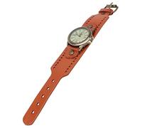 VALICLUD 1pc Retro Roman Dial Women Cowhide Wristwatch Stylish Quartz Watch for Casual Wear for Birthdays and Special Occasions