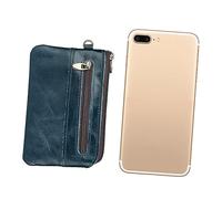 VALICLUD 1pc Retro Zipper Wallet for Men Multi-Function Pouch Portable Money Bag and Everyday Use Stylish Slim Design Excellent Craftsmanship