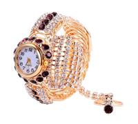 VALICLUD 1Pc Stylish Ladies Quartz Movement Watch Elegant Purple Alloy Design for Scratch Resistant Easy to Read for Daily Wear Special Occasions
