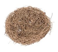 VALICLUD 1pcs Rattan Bird Nest Spring Bird Nests Decorative Photo Prop Unique Realistic Style for Home Decorating